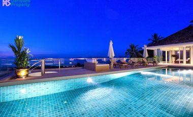 Spectacular Samui Sea View Villa on 1 Rai Land