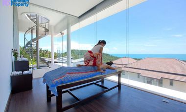 Spectacular Samui Sea View Villa on 1 Rai Land
