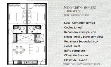 Departamento en venta listo para entrega, Etro Temozón Norte