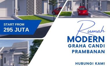 Dijual Rumah Murah Type 36 Konsep Modern di Prambanan