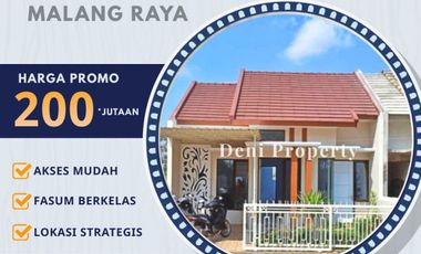 Rumah Murah Ready di Permata dekat Bandara Abd Saleh Malang