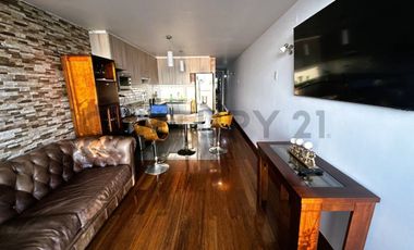 SE ARRIENDA EXCLUSIVO DEPARTAMENTO FULL AMOBLADO Y EQUIPADO