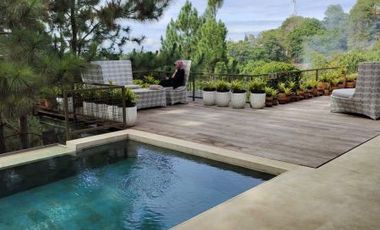 Rumah semi Villa, investasi cerdas, kawasan Dago Pakar view Bandung city