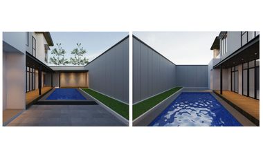 miliki rumah baru bebas design di komplek pemda cemara gading