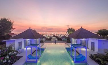 Villa Tepi Pantai View Sunset di Gili Trawangan Lombok