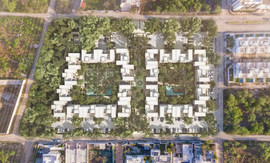 Departamento en venta Mérida Yucatán, Green Temozón Norte