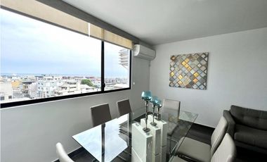 En venta departamento Edificio Status sector Yacht Club Manta