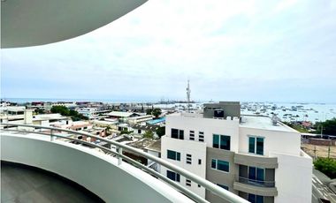 En venta departamento Edificio Status sector Yacht Club Manta