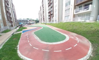 apartamento en arriendo en c.r bosque san angel piso 11. Cod A13742