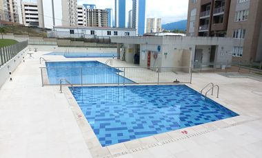 apartamento en arriendo en c.r bosque san angel piso 11. Cod A13742