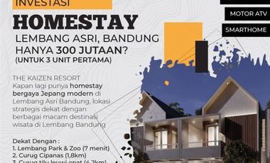 jual homestay bandung murah dkt wisata lembang cocok invest