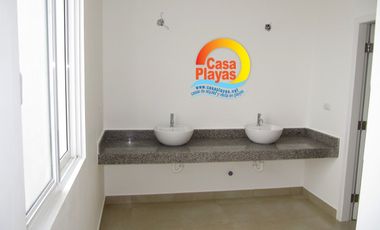 Casa Playa frente al mar de Venta, Via a Data km 18, ciudadela privada