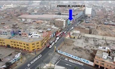 Vendo Terreno  3511.49 M2 En Jr Huánuco - Barrios Altos, Lima
