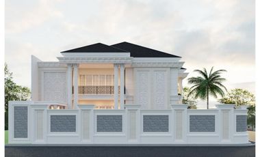 di jual rumah mewah full interior dan isi di jalan cemarah kipas komplek pemda pekanbaru