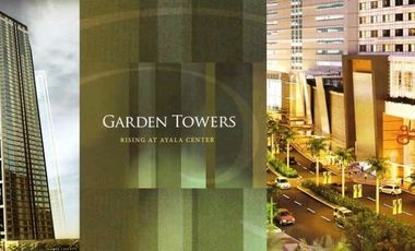 Resale Unit: Three Bedroom Unit in Garden Towers, Ayala Center Makati