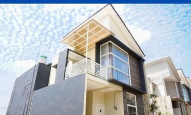 Private Pool Rumah Batu Tipe 67 View Gunung Arjuna