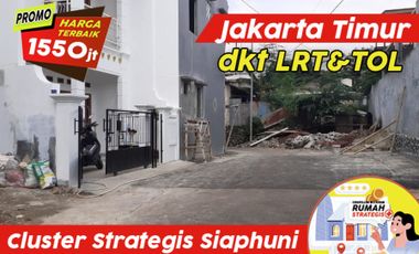 Mewah Siaphuni Strategis Jl Lebar 8m dkt Jl Raya Duren Sawit Jakarta