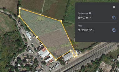 Vendo terreno agrícola de riego de 2.1 Has., en Puente de Ixtla, Morelos