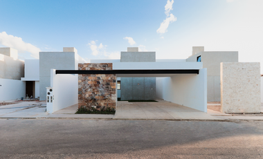 Casa en venta en privada residencial en Conkal, Yucatán
