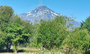 Lindas parcelas con gran vista al volcán