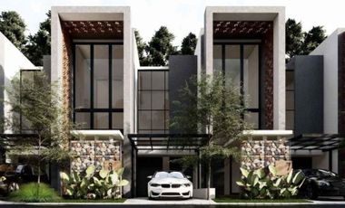 Rumah Mewah 2 Lantai desain Modern Living di Karangploso Malang