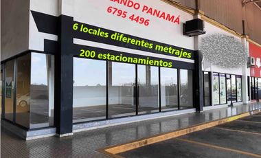 Se Alquilan 6 Locales en Chanis desde 79 Mts $1.034.oo