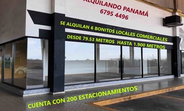 Se Alquilan 6 Locales en Chanis desde 79 Mts $1.034.oo
