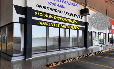 Se Alquilan 6 Locales en Chanis desde 79 Mts $1.034.oo