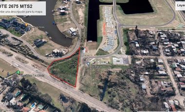 Unico lote comercial con posible destino gastronomico sobre Avda. Santa Maria, venta o alquiler