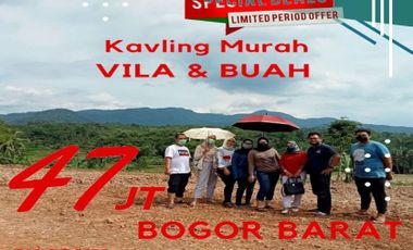 KAVLING TANAH VILA DAN BUAH MURAH AGROHILLS DI BOGOR (PROMO)