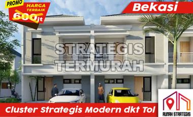 TERMURAH CLUSTER STRATEGIS 2LT MODERN JATISARI BEKASI FREE BIAYA2