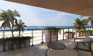 Departamentos(Estudio) en la playa en COPROPIEDAD en Rosa Palmar, Sisal