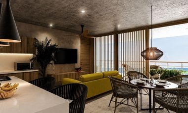 Departamentos(Estudio) en la playa en COPROPIEDAD en Rosa Palmar, Sisal