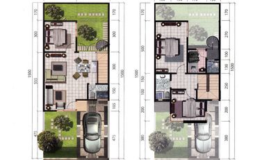 Rumah 2 Lantai Green Garden Icon Mall Kebomas