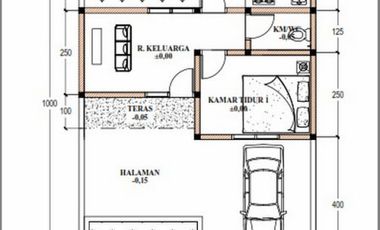 Type 30 Harga Ekonomis Bisa KPR di Prambanan