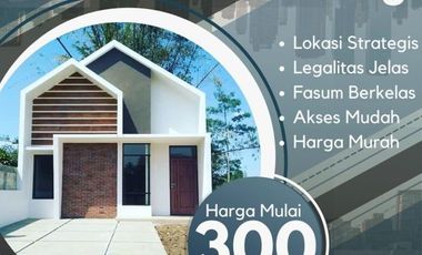 Rumah model Villa Minimalis di Kota Malang