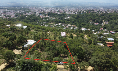 Tarapoto - Terreno en Venta - 1,057 m2  - Con Vista Panorámica