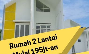 Sisa 1 Unit Lagi Anda Bisa Miliki Rumah 2 Lantai Hanya 195jt-an