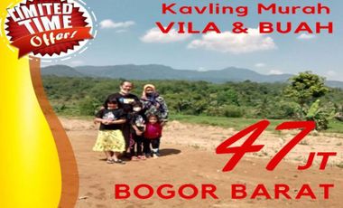 KAVLING TANAH VILA DAN BUAH MURAH AGROHILLS DI BOGOR (PROMO)