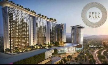 Dijual Cepat Apt Cantik Siap Huni di Opus Park Semi Furnish