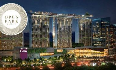 Dijual Cepat Apt Cantik Siap Huni di Opus Park Semi Furnish