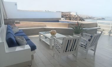 LISTA PARA MUDARSE! ESPECTACULAR CASA DE PLAYA AMOBLADA EN VENTA LOMAS DEL MAR