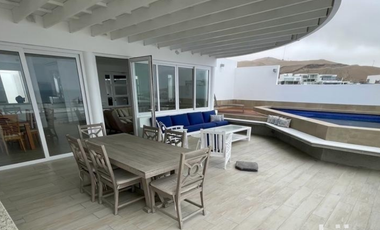 LISTA PARA MUDARSE! ESPECTACULAR CASA DE PLAYA AMOBLADA EN VENTA LOMAS DEL MAR