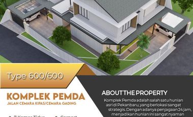 Rumah Mewah Masuk Kawasan Komplek Elit kota pekanbaru