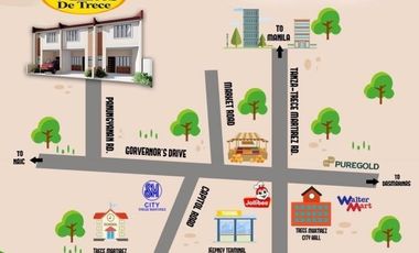 AFFORDABLE 2BR TOWNHOUSE RCD VILLAS DE TRECE NEAR SM TRECE