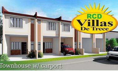 AFFORDABLE 2BR TOWNHOUSE RCD VILLAS DE TRECE NEAR SM TRECE