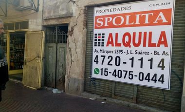 LOCAL APTO TODO RUBRO A METROS DE ESTACION SUAREZ