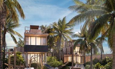 6 Villas en la costa esmeralda de Yucatán en Telchac puerto