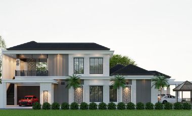 DIJUAL HUNIAN MINIMALIS MODERN ADA KOLAM RENANG PRIBADI