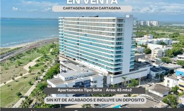 Venta - Cesión aparta suite VISTA AL MAR en Cartagena Beach Resort